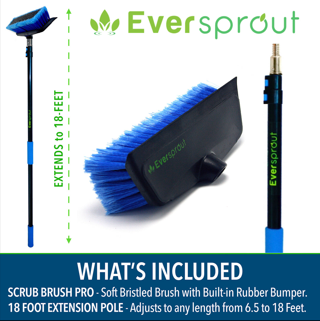 Scrub Brush + 18&