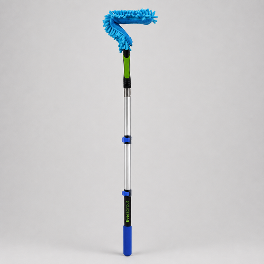 Flexible Ceiling Fan Duster + 3' Extension Pole