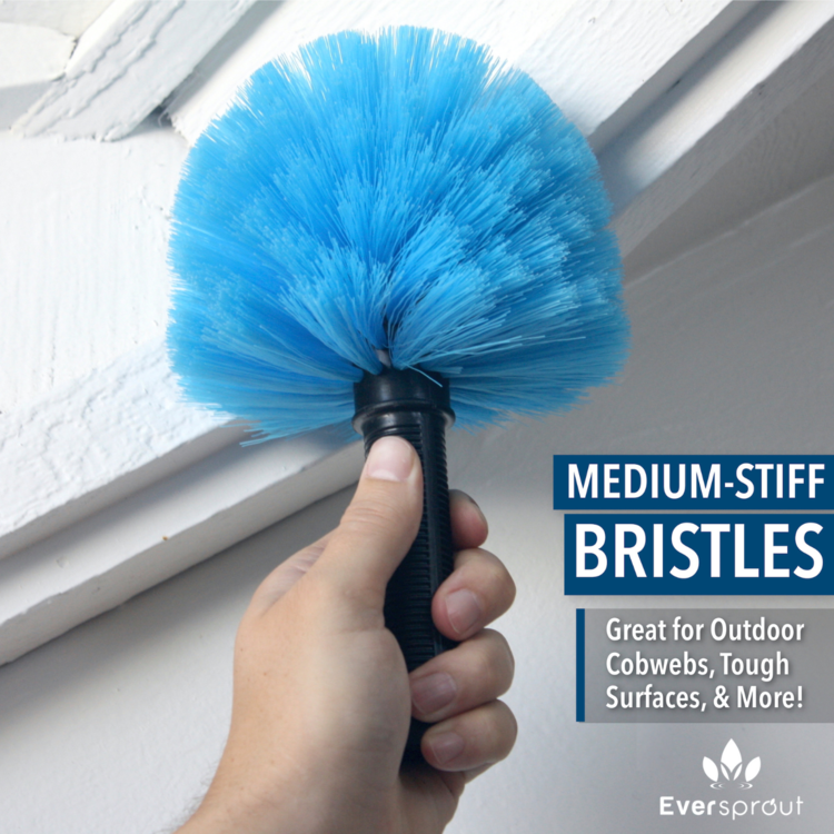 Cobweb Duster (Soft/Med-Stiff) + Extension Pole (3', 12')