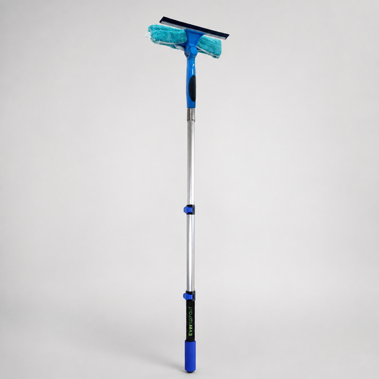 Swivel Squeegee + 3' Extension Pole