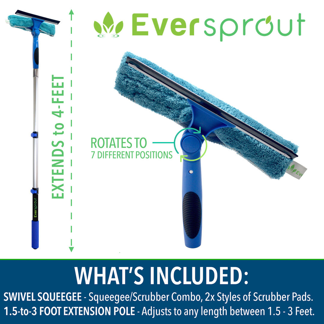 Swivel Squeegee + 3&