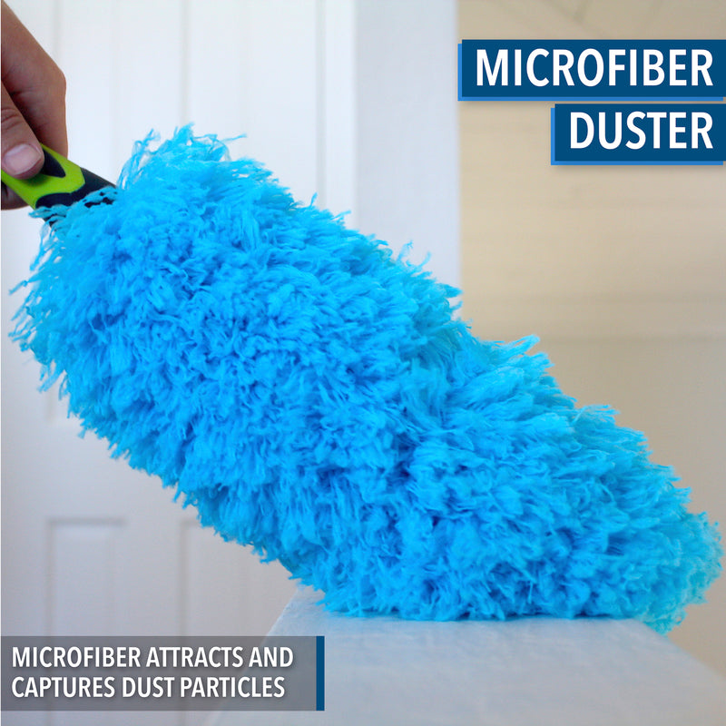 Flexible Microfiber Feather Duster (17")