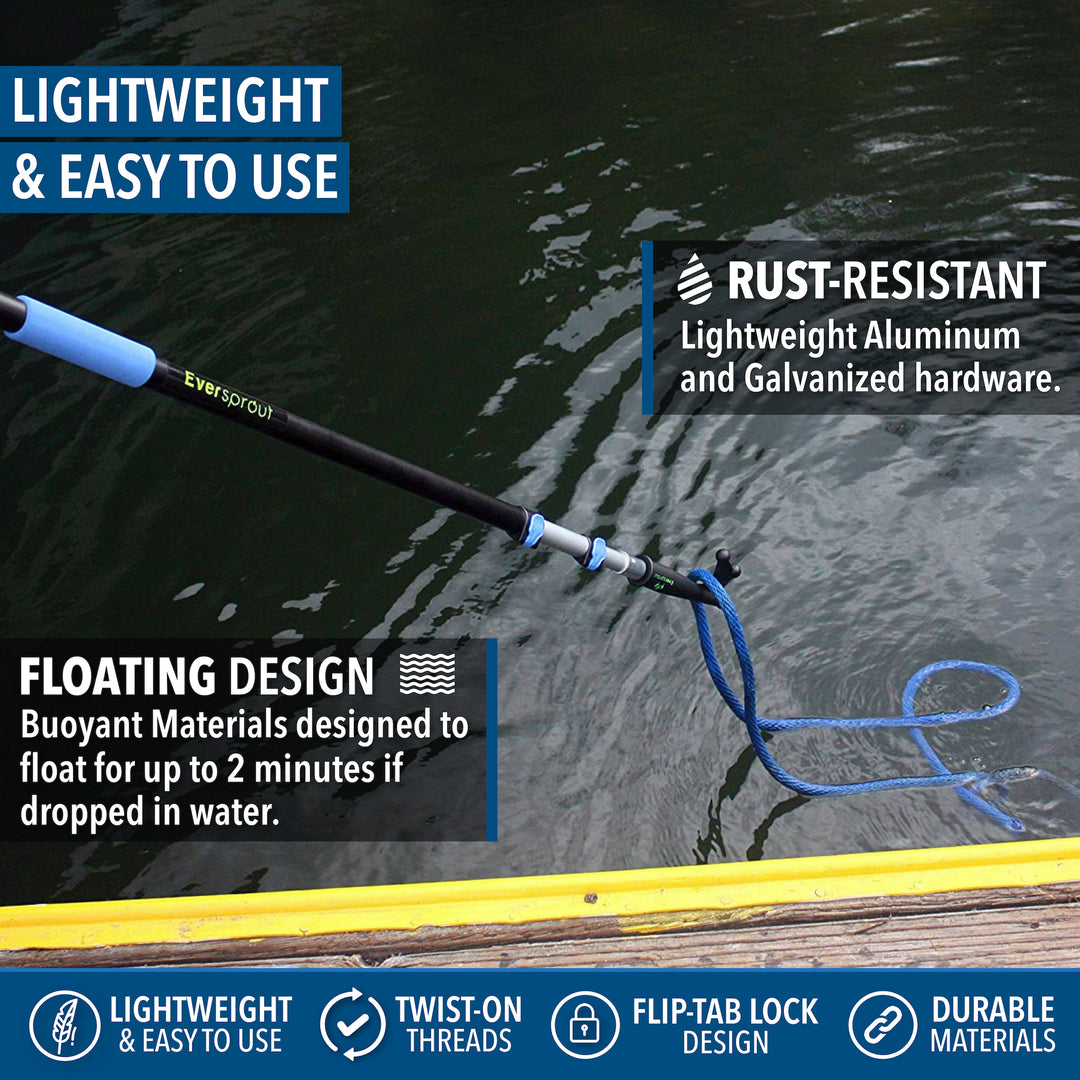 Boat Hook Deck Brush Combo + 12&