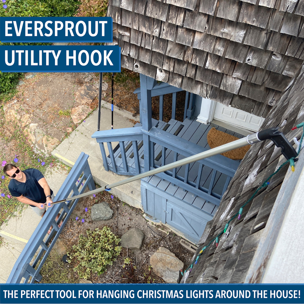 Utility Hook + 12' Extension Pole